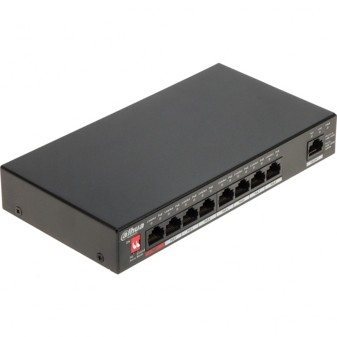 8-портовый коммутатор DAHUA DH-PFS3009-8ET1GT-96-V2