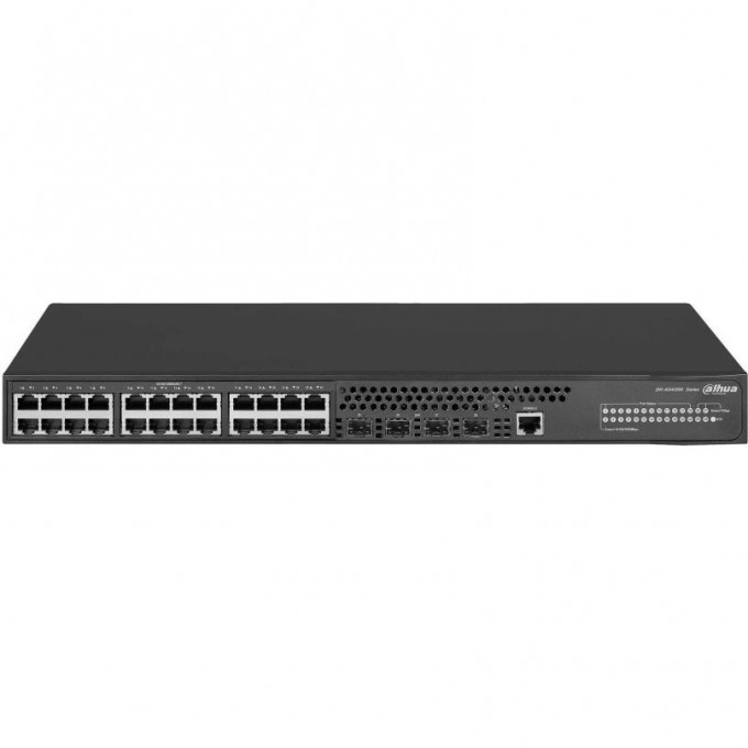 Управляемый коммутатор DAHUA 28-портовый уровень L2+ DH-AS4300-24GT4GF